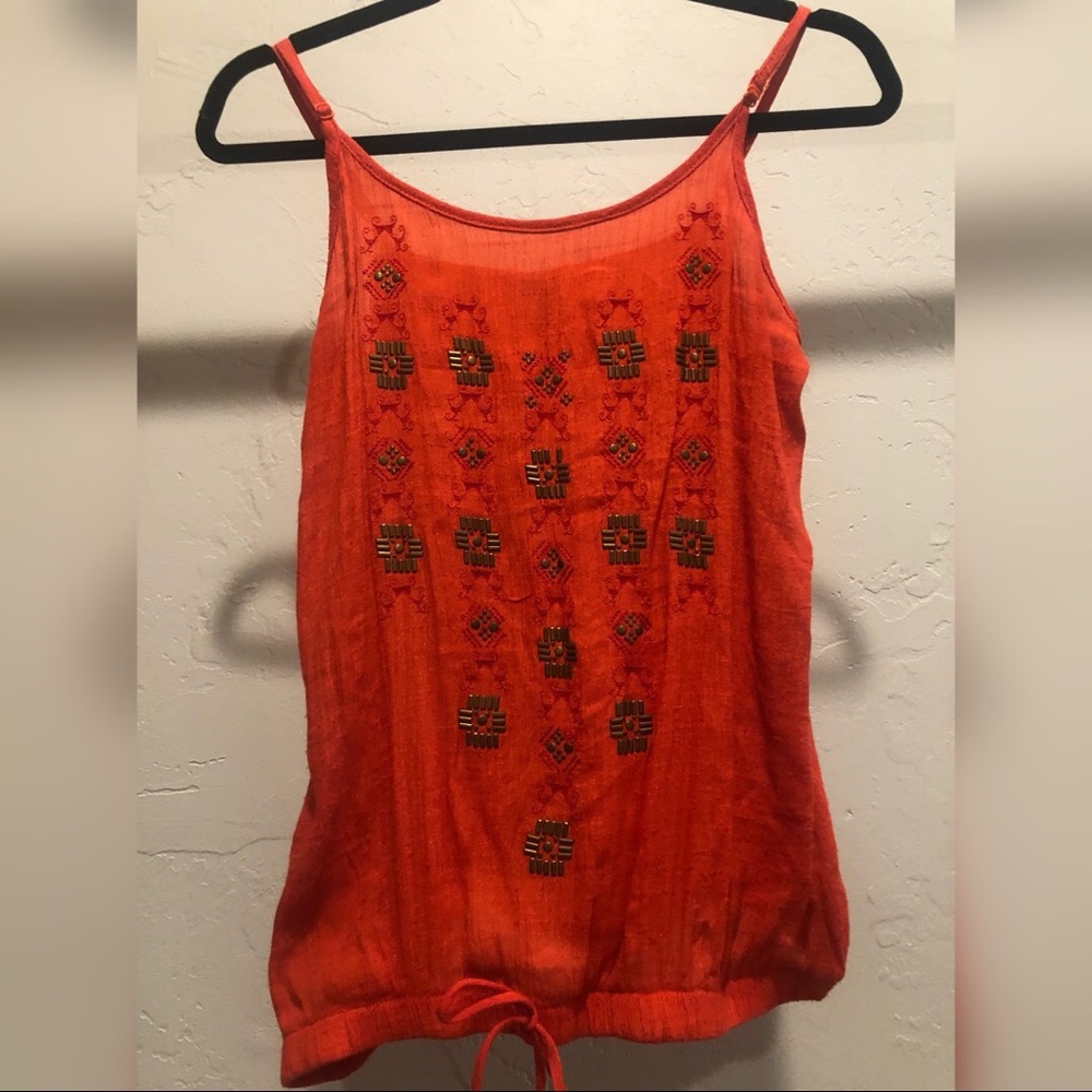 Orange top